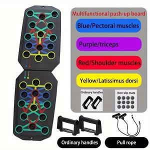 12in1 Push Up Rack Board Fitness Workout Train Gym Muscle Exercise Push up Stand