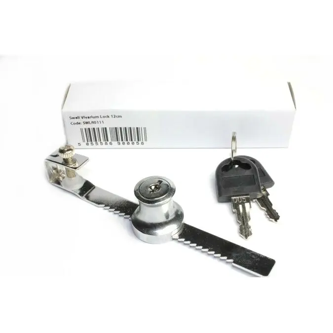Sliding Glass Vivarium Lock 12cm