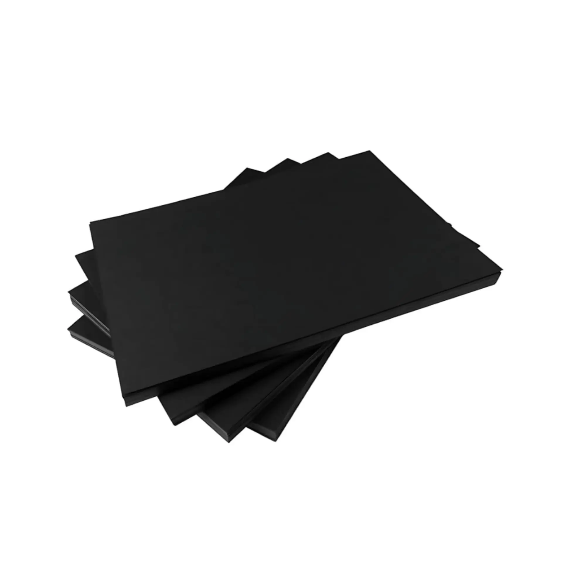 Hawksbill 220GSM Multi-Purpose Black Card – 50 Sheets of Thick, Premium, Smooth A4 Card for Stationery, Home or Office Use, and Arts & Crafts