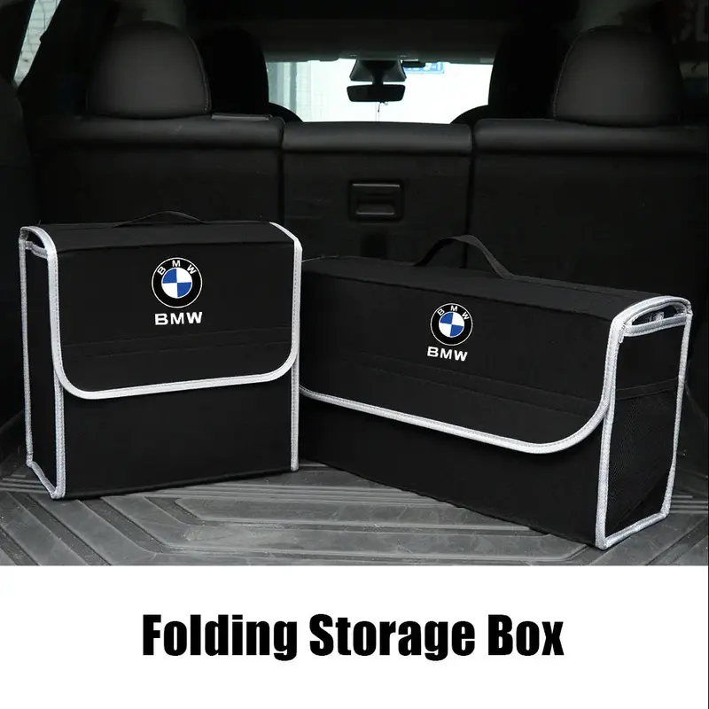 Car Trunk Stowing Tidying Large Capacity Storage Box Organizer Bag For BMW M Performance M3 M5 M6 F01 F20 F10 F13 F15 X5 F11 X3 6