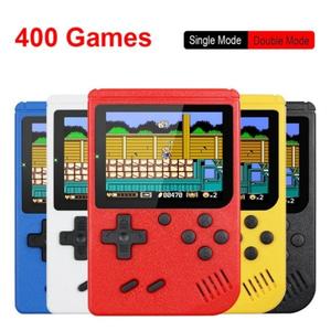 【Halloween Gifts】400 In 1 MINI Games Handheld Game Players Portable Retro Video Console Boy 8 Bit 3.0 Inch Color LCD Screen Games