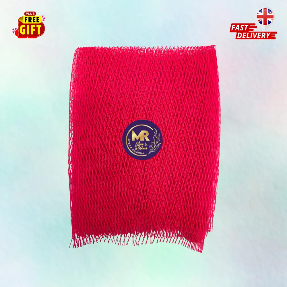 MR African Bath Nets – Exfoliating Body Scrub Nets in Vibrant Colours, Cleaning, Lightweight, Personal, Skincare, Shower, Soft, Durable, Gentle Exfoliation, Skin Care, Bath Accessory, Non-Slip, Easy to Use, Reusable, Refreshing - 1923