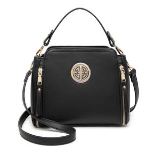 MISS LULU Leather Look Practical Crossbody Handbag