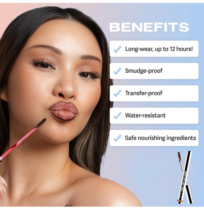 Product Introduction of Popular tear off lipliner without fading and makeup lipstick 5