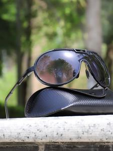 Sporty Unisex's Polarized Sunglasses with Glasses Case, Outdoor Sports Sunglasses, UV Protection Sunglasses for Cycling, Running, Hiking, Travel, Beach, Trip