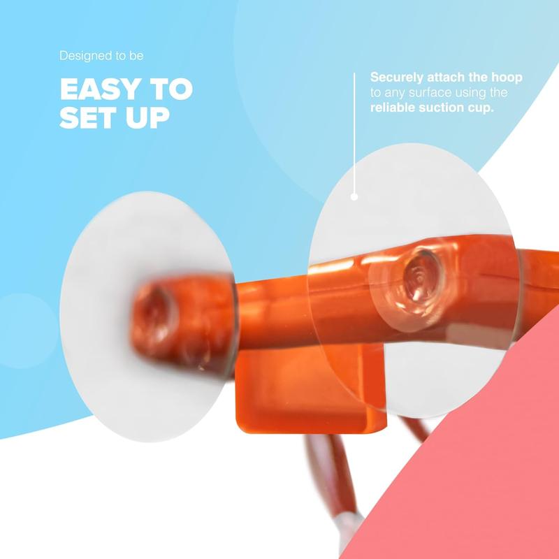 Summer Spring Father's Day Gift  Baby Bath Basketball Hoop Toy - Interactive Bathtub Basketball Set with 3 Balls Included with Strong Suction Cups -Fun Toddler Toy for Boys & Girls 4