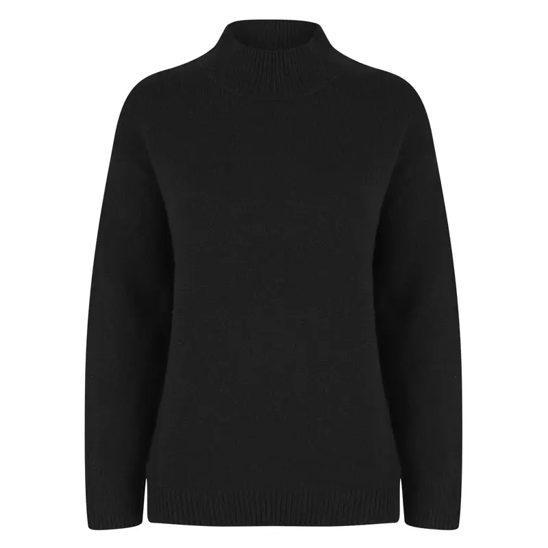 Ladies Turtleneck Roll Neck Soft Feel Jumper 3 Colours 1
