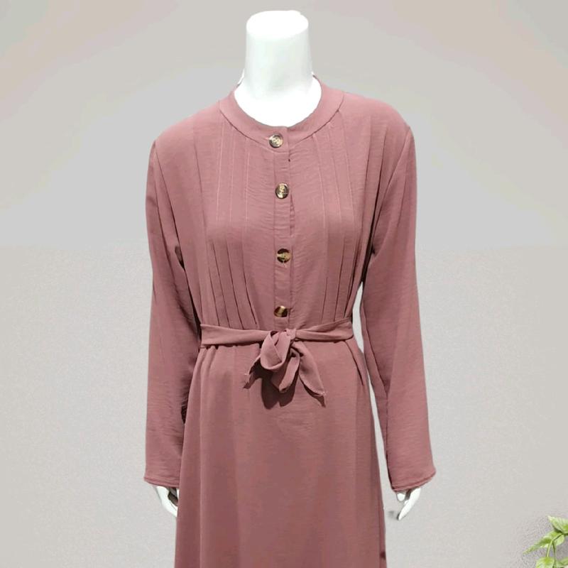 | PD-02 | Elegant Midnight Baby Pink Belted Two-Piece Dress by Poshak Designer Casual Casual Wear 0