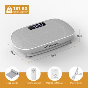 MERACH Vibration Plate Exercise Machine, Lymphatic Drainage Machine, Whole Body Workout Vibration Platform for Wellness and Fitness TikTokShopBlackFriday