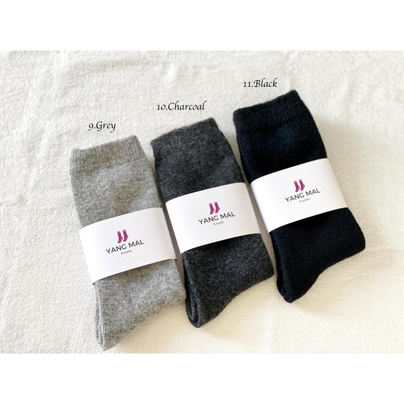 CASHMERE WOOL SOCKS 4