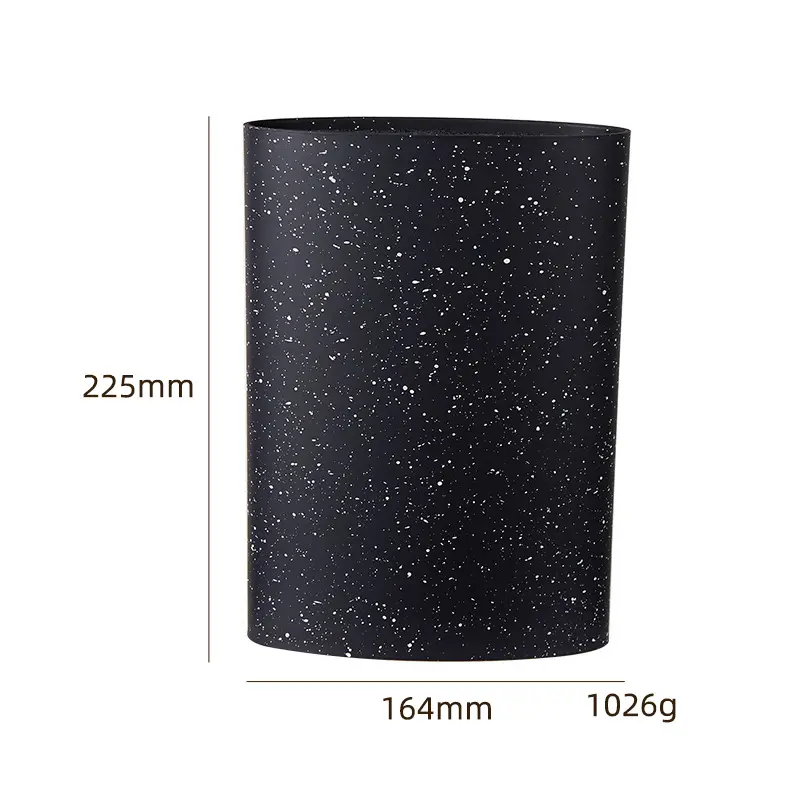 Amazon Cross-Border Storage Knife Holder Knife Storage Tube Kitchen Supplies Free Insert Creative Knife Block Cylinder Knife Block 8