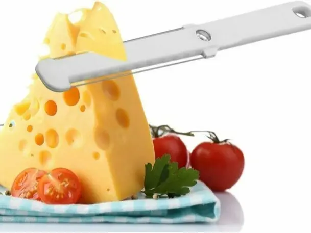 Cheese Slicer Thick & Thin Slices with Ease - Lightweight Plastic Cheese Cutter for Effortless Slicing & Versatile Use - Simple Design for Precision Slicing 2