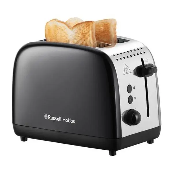 Russell Hobbs Toaster, 2 Slice Textures Toaster, Stylish Design, Kitchen Electricals 4