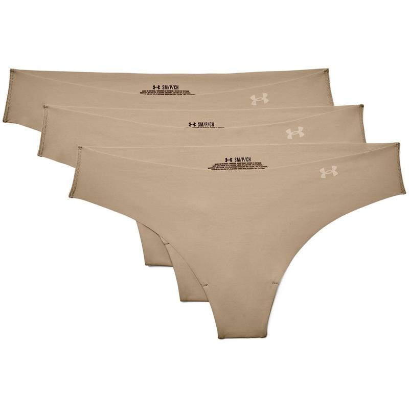 Under Armour Womens 3 Pack Thongs Thong Briefs 0