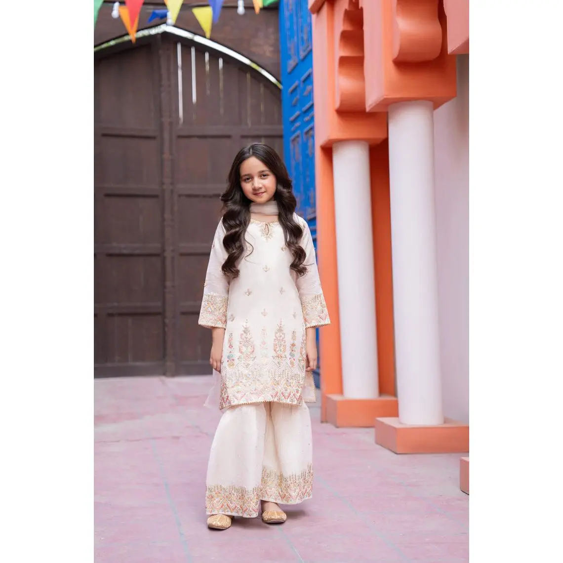 Motif Munar Embroidered Suit