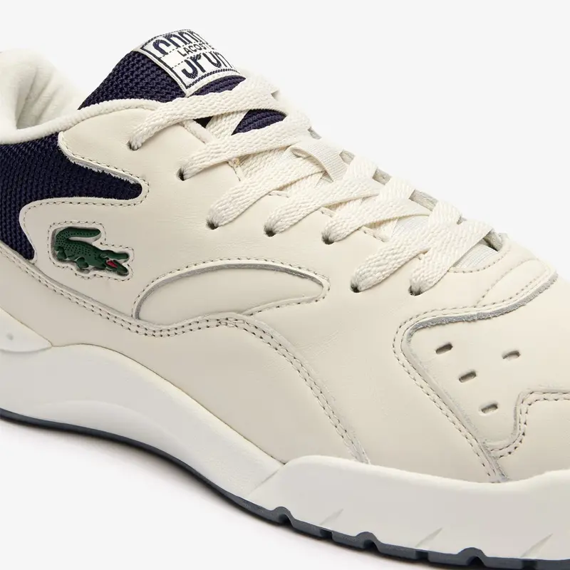 Men's Lacoste Aceline Trainers in White 5