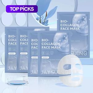 Collagen Hydrating Sheet Mask Set, 5pcs/6pcs/3 Boxes, Anti-Wrinkle, Moisturizing, Firming, Whitening Skin Care, Liquid Form