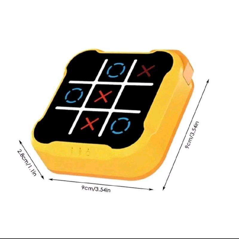 Electronic Tic-Tac-Toe Game, 1 Count Educational Chessboard, Portable Chess Board Game Educational Chess Board for Kids & Adults, Gift for Her, Men's Gift 2