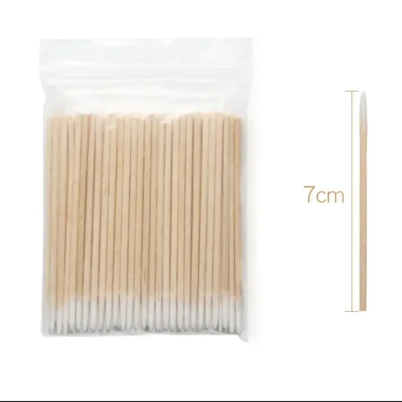 Wooden Nail Corrector Cotton Swabs (100 pack) 2