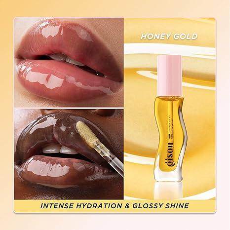 Product Introduction of Gisou Honey Infused Hydrating Lip Oil,  Gisou Honey Lip Oil, Nourishing Lip Moisturizer for Dry Lips, High Shine,Lip Balm, Lipstick, Lip Oil,Glossy (8ml) 7