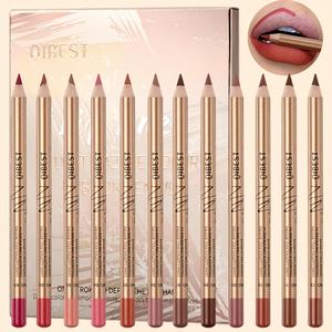 Long Lasting Matte Finish Lip Liner Set, Lip Liner Pencils, Easy Coloring Lipstick Lips Makeup Kits, Lip Makeup Tool for Women & Girls, Cosmetic