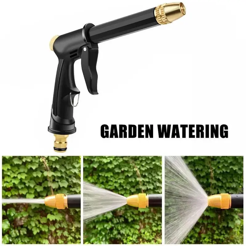 High-Pressure Water Wash Gun for Car Washing, Metal Brass Nozzle, Best for Car, Garden, Lawn 3