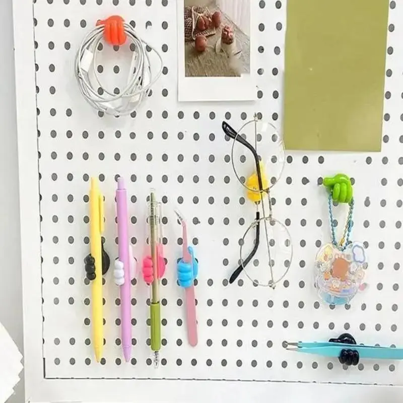 (Gifts) Thumb Wall Hook, Cable Organiser, DeskAccessories, Bedroom Accessories, Room DecorHome Decor 5
