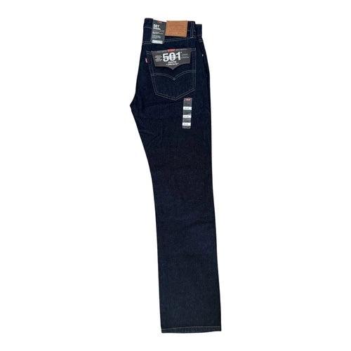Levi's 501 Original (Dark Blue) Men's Regular Fit Jeans 2