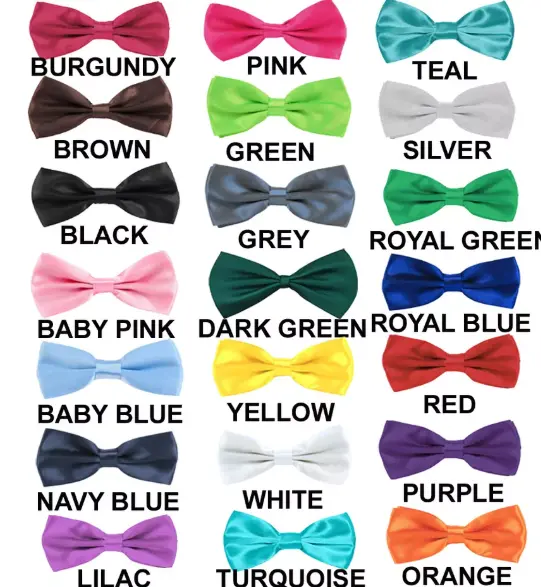 Dog Bow Tie Pre Tied Dickie Adjustable Pet Collar Animal Neck Hound Canine Pooch 1