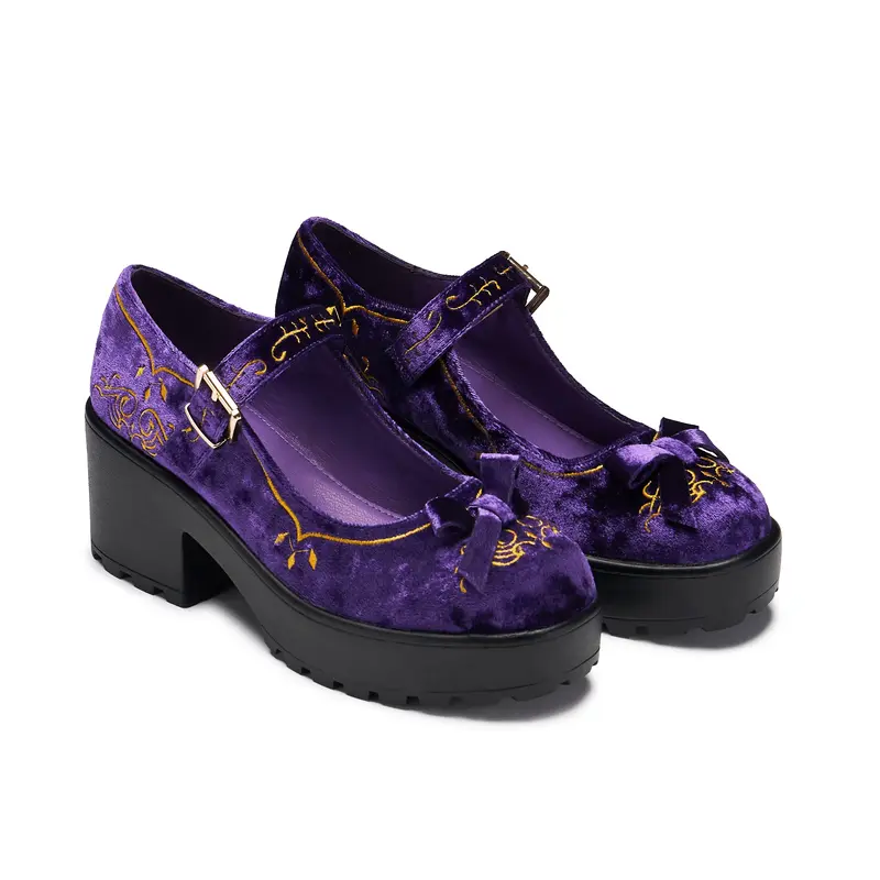 Tira Velvet Mary Janes ‘Royal Manor Edition’ 1