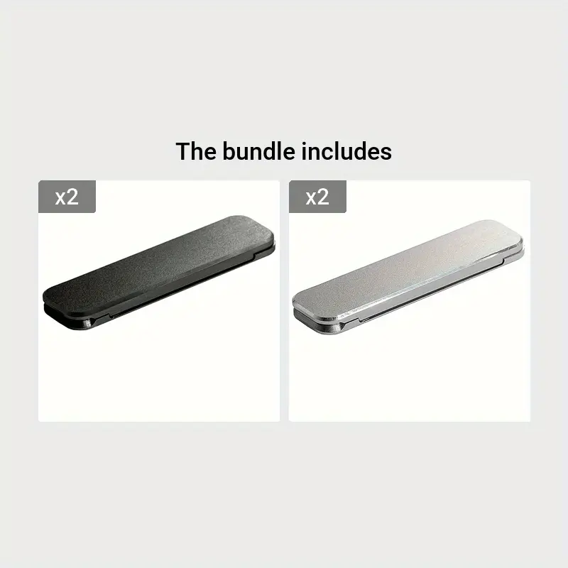 ANIELGARD  Creative Ultra-Thin Foldable Invisible Back Adhesive Phone Stand - Desktop Anti-Slip Design, Adjustable for Optimal Viewing. 7