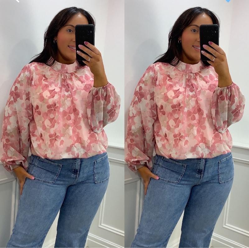 Product Introduction of Rachel Bubble Hem Top for Women - Onesize 8-18 - Womenswear, Shirts 5