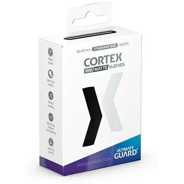 Ultimate Guard: Cortex Matte Sleeves (100, Standard Size) 0