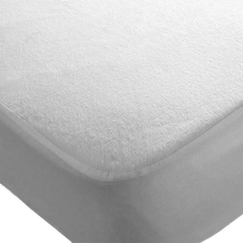 4x Cot 120 x 60 cm Waterproof Mattress Protector Fitted Sheets 0