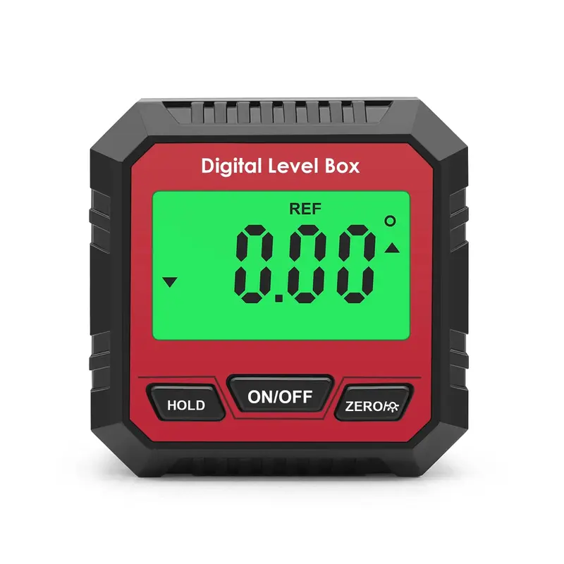 Mini Digital Level Box Angle Gauge Magnetic Protractor Inclinometer 360 Degree Woodworking Precision Backlight Measure Tool 1