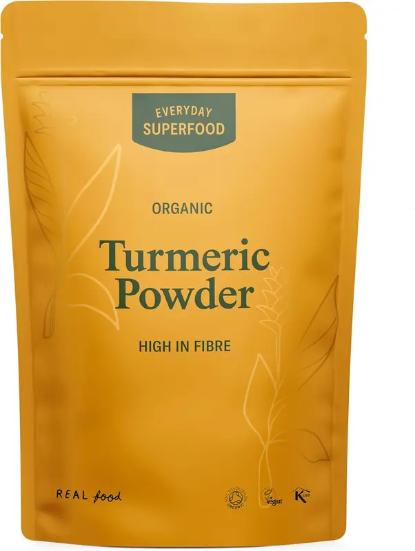 Organic Turmeric Powder 400g High Curcumin | Vegan, Kosher, Ayurvedic Superfood for Cooking & Wellness 0