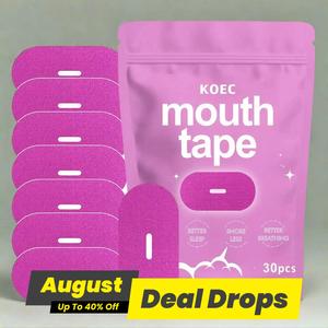 Sleep Mouth Tape, 1 Pack/2 Packs Breathable Mouth Tapes for Comfort Sleeping, Sleep Patches, Skin Care Product, Travel Size Products, Sleep Breathing Patch, Sleep Aid Products, Snore Mouth Tape, Sleeping Accessories, Sleep Aid Supplies