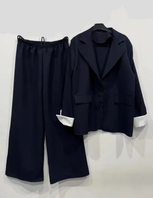 Ensemble Blazer Taille Unique – Coupe Élégante et Sophistiquée