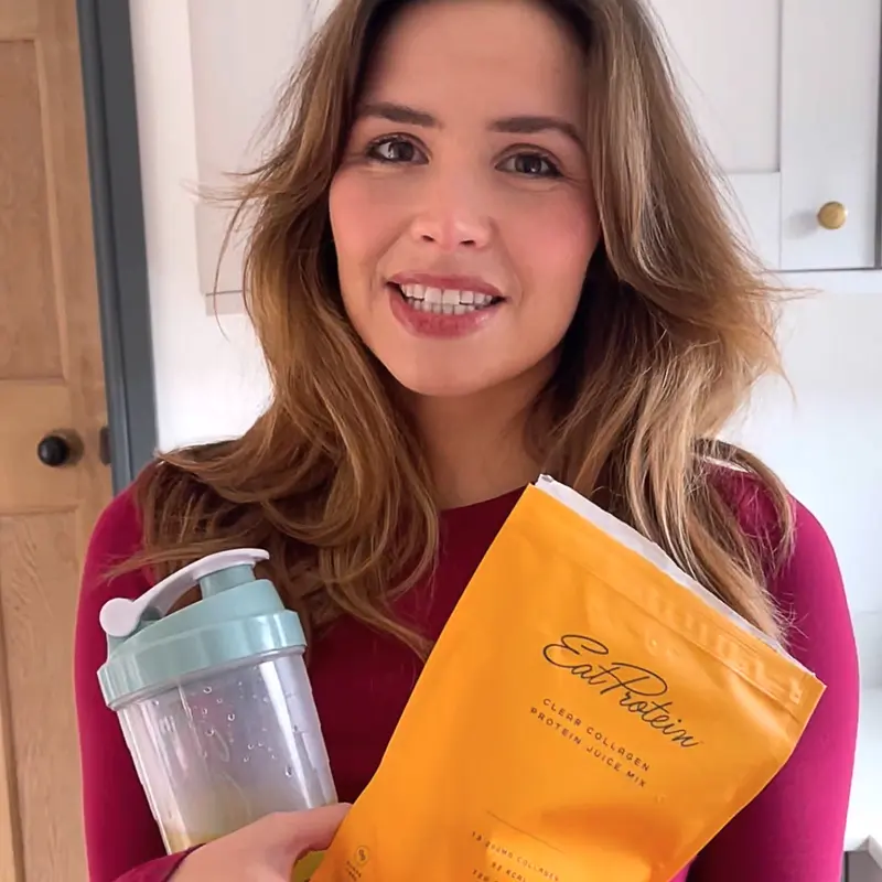 EatProtein Hydrolysed Tropical Collagen Juice 250g Pouch with Free Protein Shaker 12g Protein 13200mg Collagen Sugar Free Vitamin C B6 for Skin Hair Nail Care 16 Servings  Healthcare  Supplement  Beauty 1