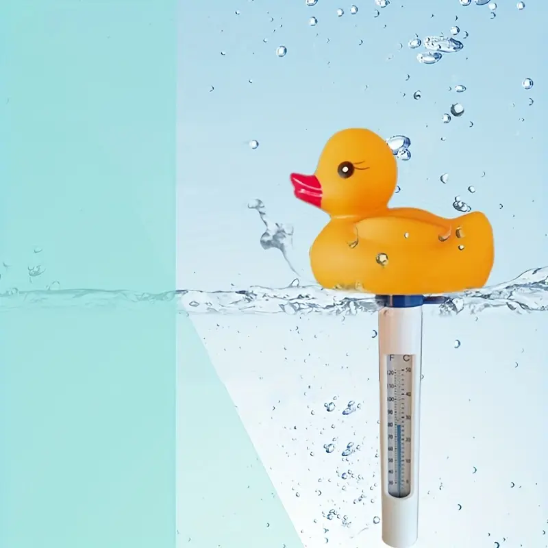 Adorable Duck & Flamingo Floating Thermometer for Hot Tubs, Spas, Bathtubs & Fish Ponds - Battery-Free, Easy-to-Read, Perfect for Reptiles & Amphibians 4