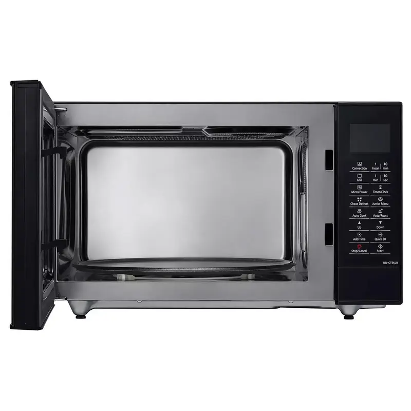 Panasonic Combination Microwave Oven 27L Slim-Line 1000W Black 27L NN-CT56JBBPQ 2