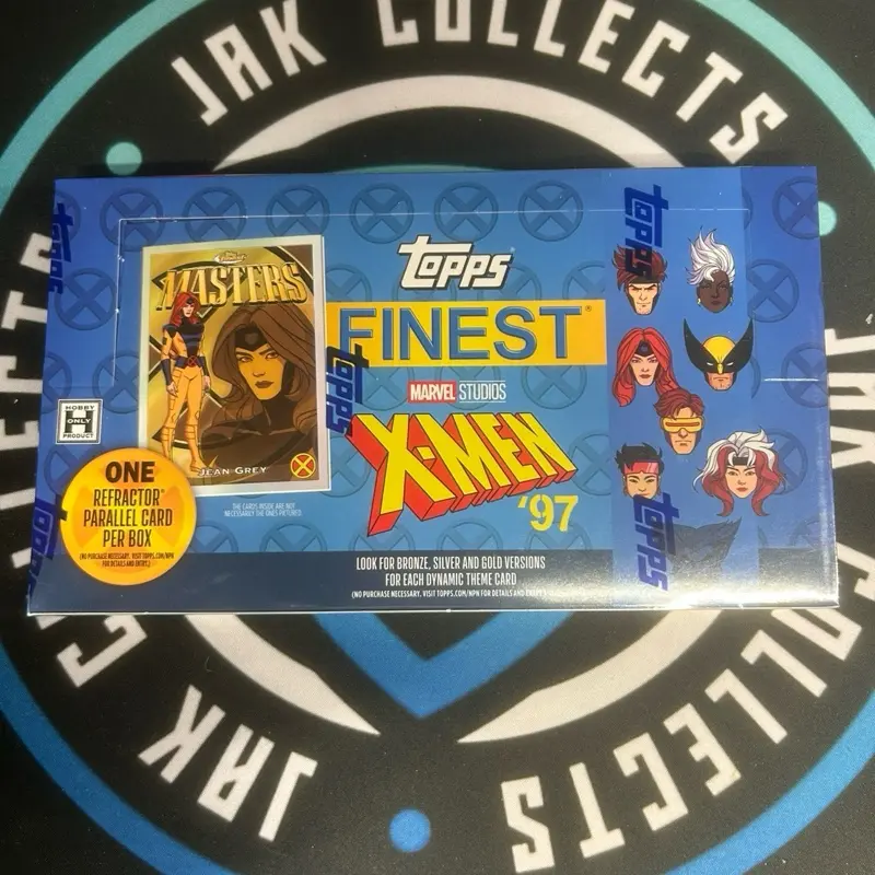 TOPPS FINEST X-MEN 97 FULL BOX - LIVE OPENED NON SPORTS TRADING CARDS