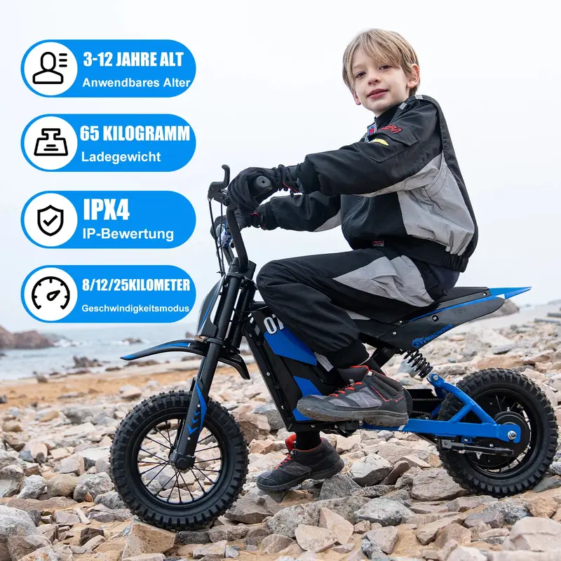 KOOLUX EV12M  Kids Electric Motorbike – 300W Power | 36V Battery | Up to 25 km/h | Up To 15 KM Range 4