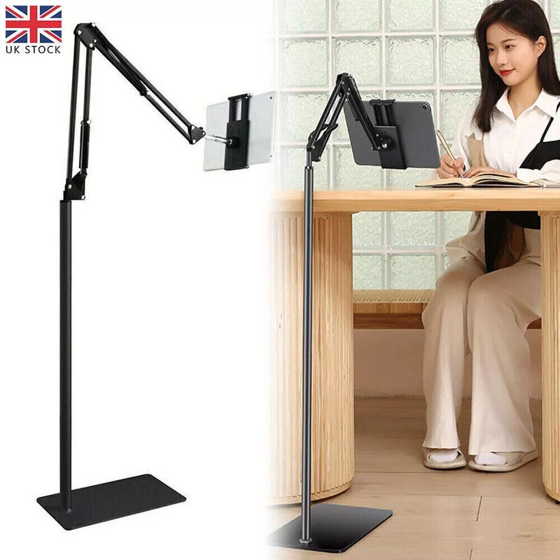 Floor Stand Adjustable Universal 360° For 3.5-11 in Phone iPad Lazy Tablet Mount 1