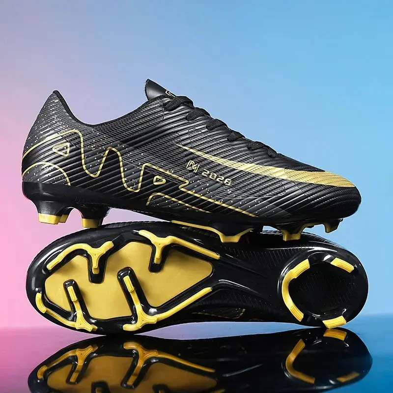 New Men Outdoor Soccer Shoes Long Spikes Football Boots Hot-selling High-quality Indoor Sneakers Outdoor Sports Shoes Match 8