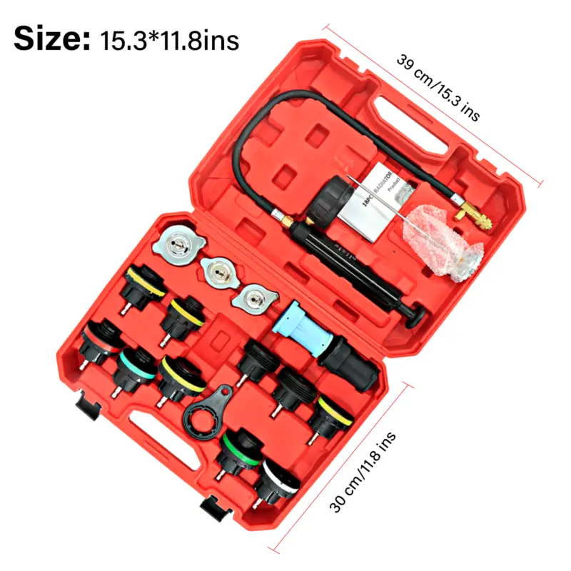 Universal Heavy Duty Cooling System Vacuum Pump Tool Kit for Car Motorcycle UK bobble  remover 3