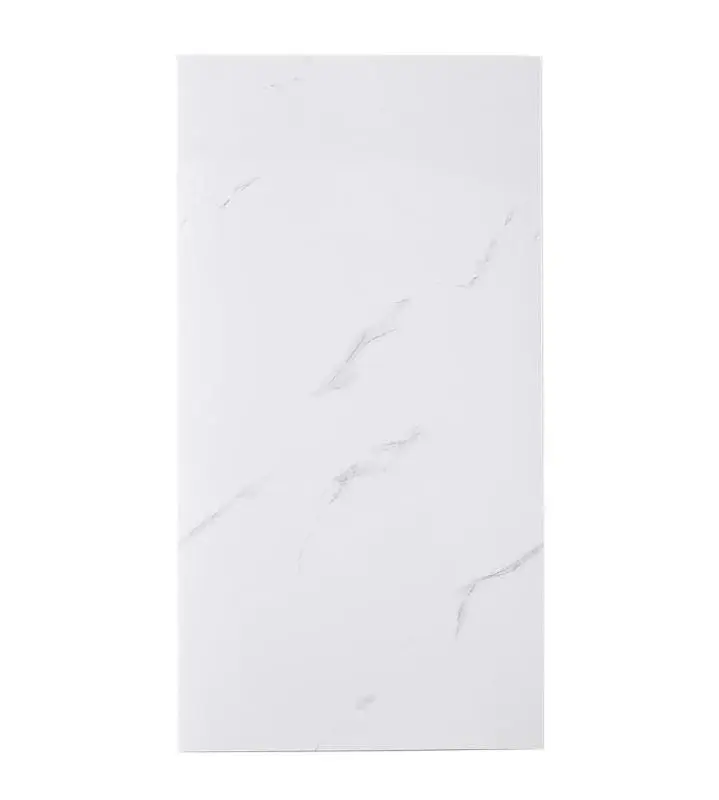 10 pcs Bathroom wall panels PVC cladding shower wet wall tile marble effect decor Decorative Kitchen Sticker Waterproof Bamboo Light Plants Pet Plastic Ornaments Durable bathroom decor Modern kitchen wall decor marble effect wall panels Wooden Multicolor 6