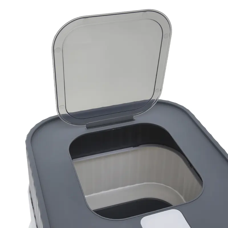 Pets Mood Enclosed Cat Litter Box with UV Sterilization, Odor Control & Easy Cleaning 4