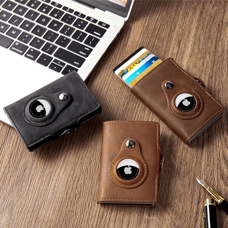 Anti-Theft AirTag Wallet – RFID Safe & Trackable for Men 6
