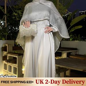 #CL02 Elegant Shimmering Cape Abaya, Dazzling Starlight Cape Abaya, Inner skirt, Capes and headscarf（scarf sold separately）